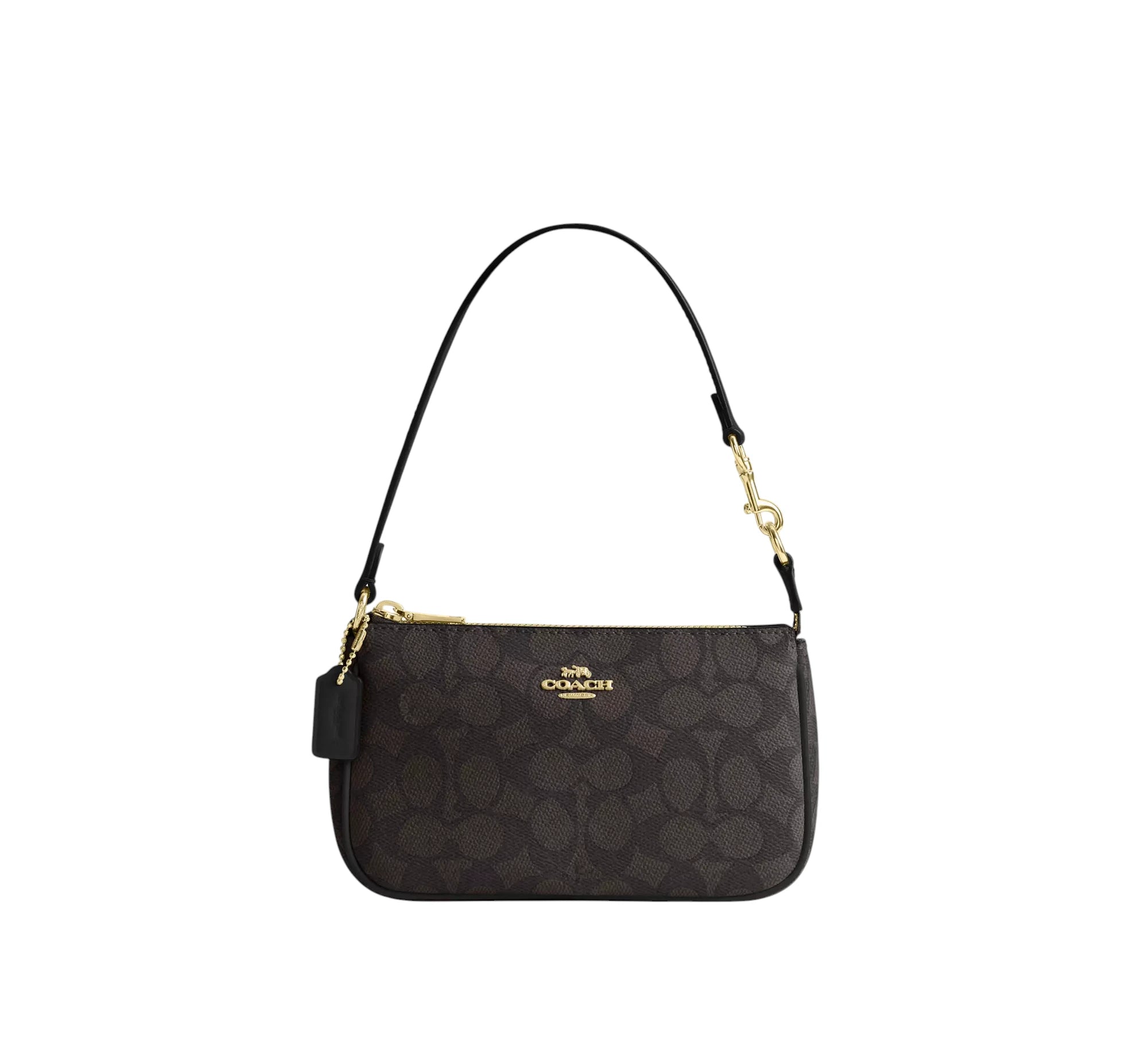 Coach Nolita 19 in Signature Canvas – Mini Clutch Bag