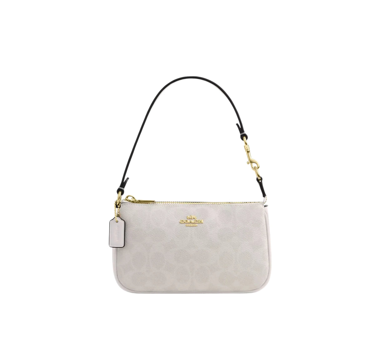 Coach Nolita 19 in Signature Canvas – Mini Clutch Bag