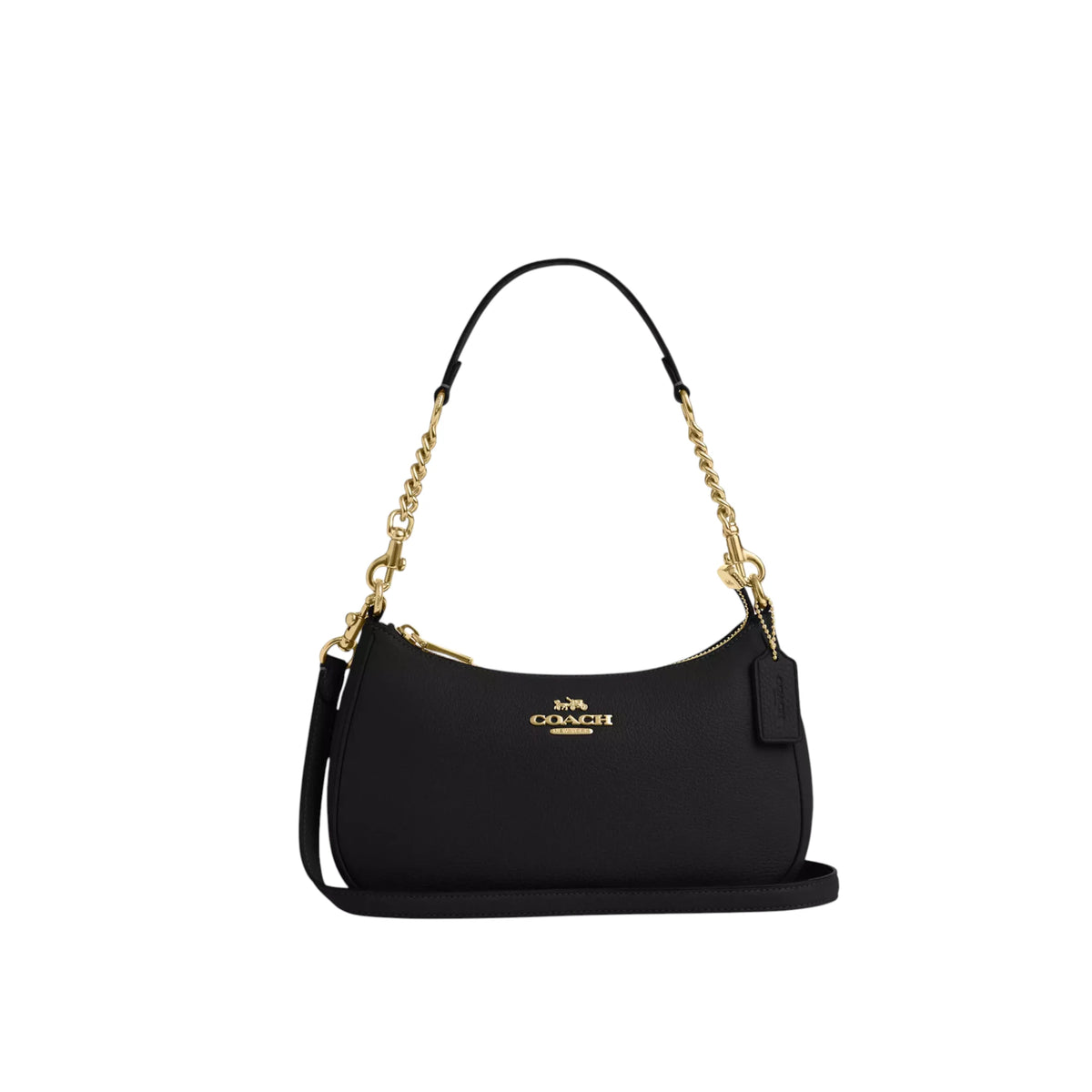 Coach Teri Shoulder Bag – Adjustable Crossbody in Signature Canvas 