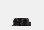 Coach Tabby Shoulder Bag 20 Pillow Quilting - Pewter/Black