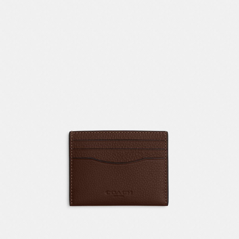 Coach Slim Id Card Case maple