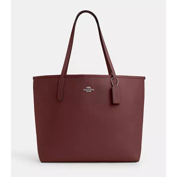 Coach City Tote Bag In Signature Canvas