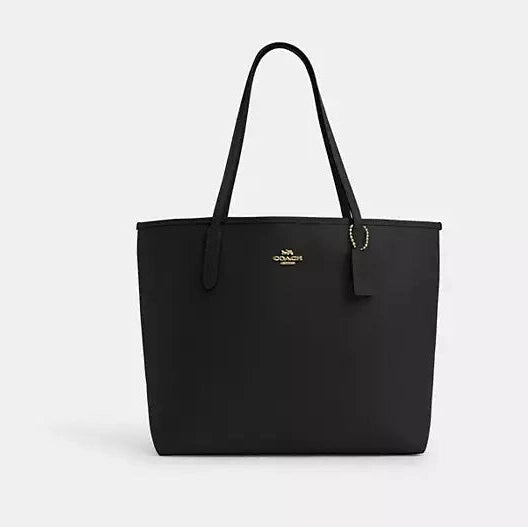 Coach City Tote Bag In Signature Canvas