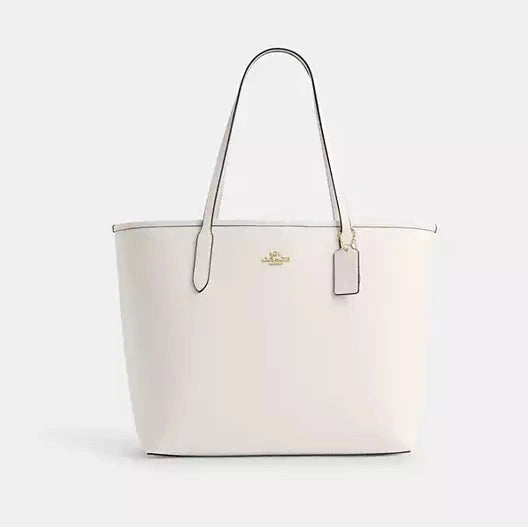 Coach City Tote Bag In Signature Canvas
