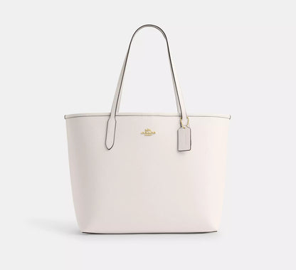Coach City Tote Bag In Signature Canvas