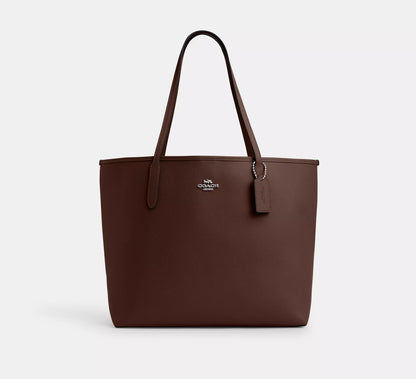 Coach City Tote Bag In Signature Canvas