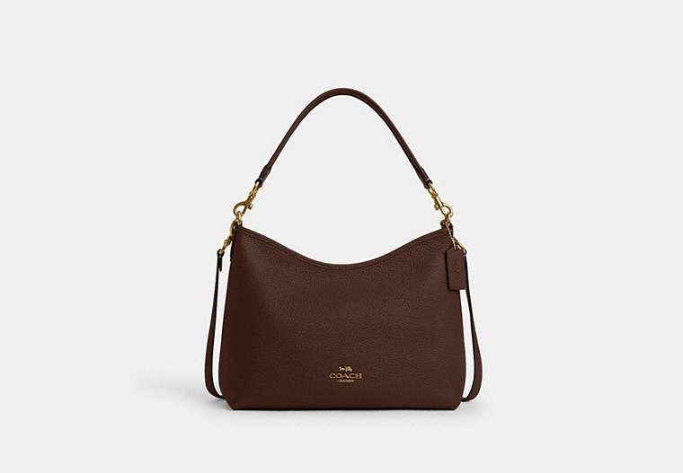 Coach Laurel Shoulder Bag - Gold/Maple