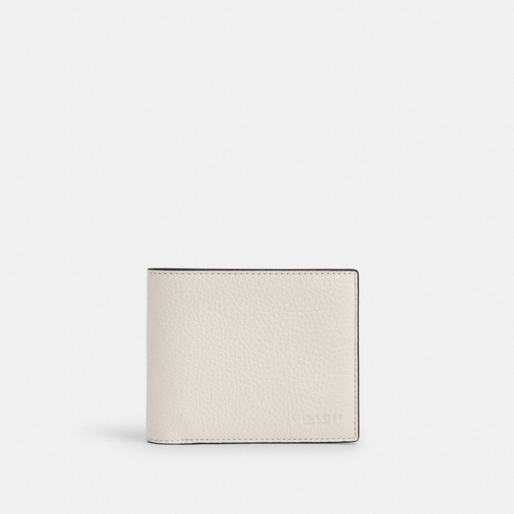 Coach 3-In-1 Wallet In Pebbled Leather