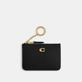 Coach Essential Mini Id Card Case Brass/Black
