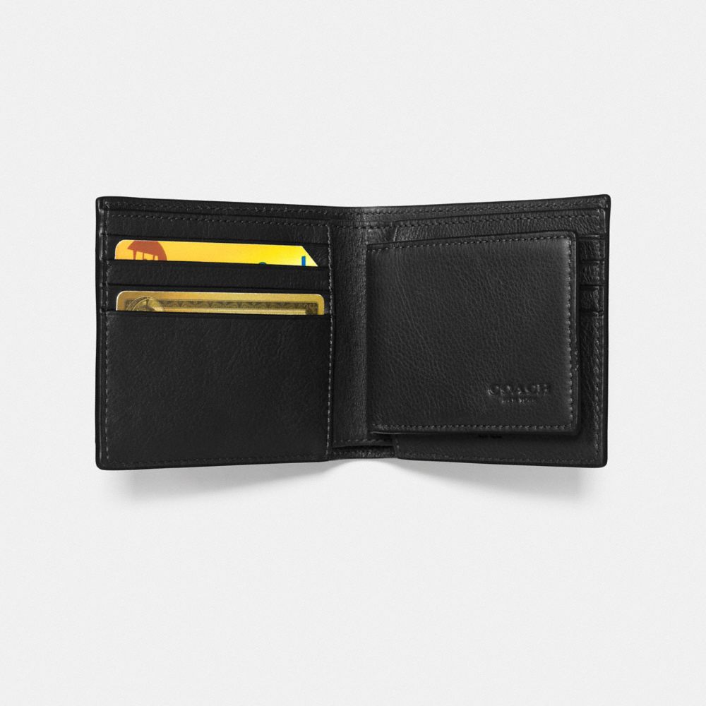 Coach 3-In-1 Wallet Black inside