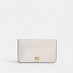 Coach Essential Slim Card Case Classic Brass/Chalk