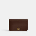 Coach Essential Slim Card Case Classic Brass/Maple