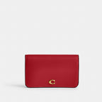 Coach Essential Slim Card Case Classic Brass/Poppy