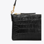 Tory Burch Croc-Embossed Pochette