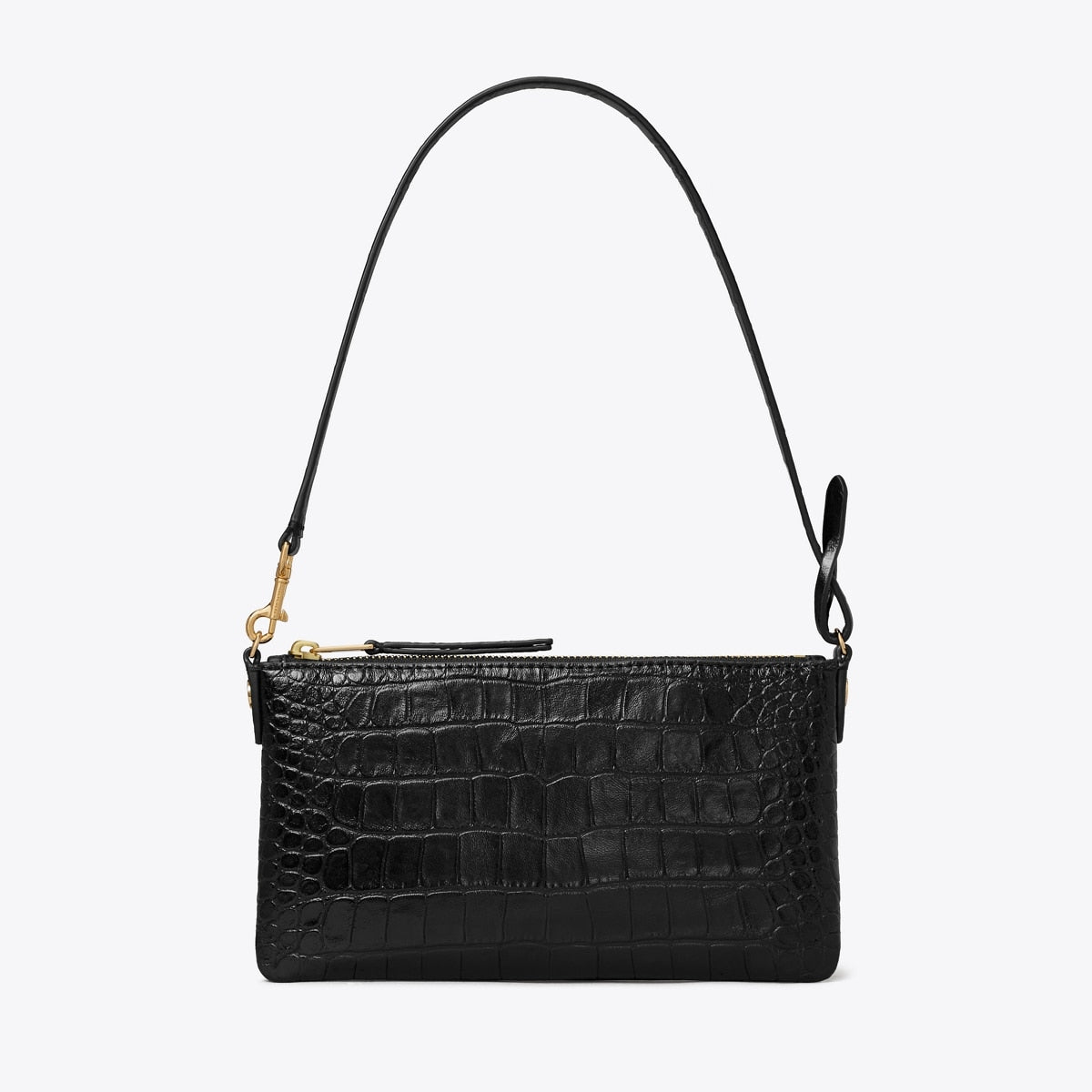 Tory Burch Croc-Embossed Pochette