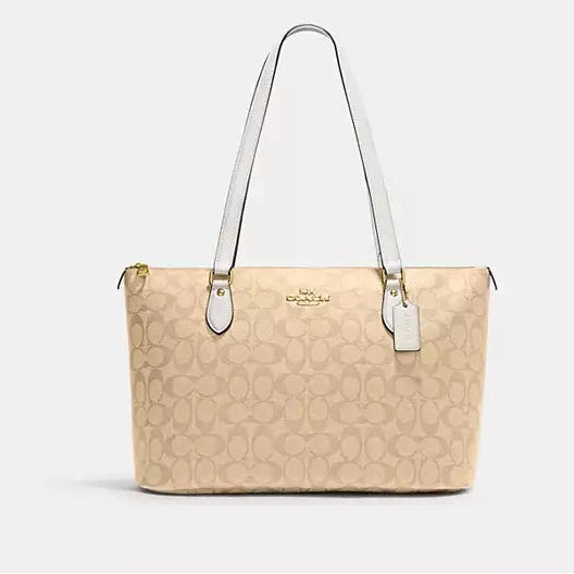 Coach Gallery Tote Bag Signature Canvas