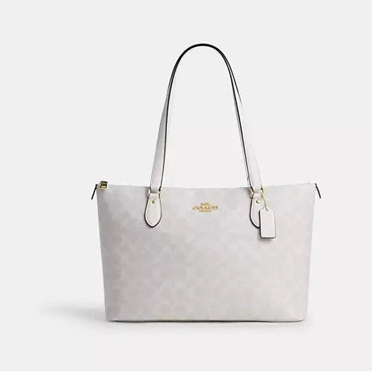 Coach Gallery Tote Bag Signature Canvas