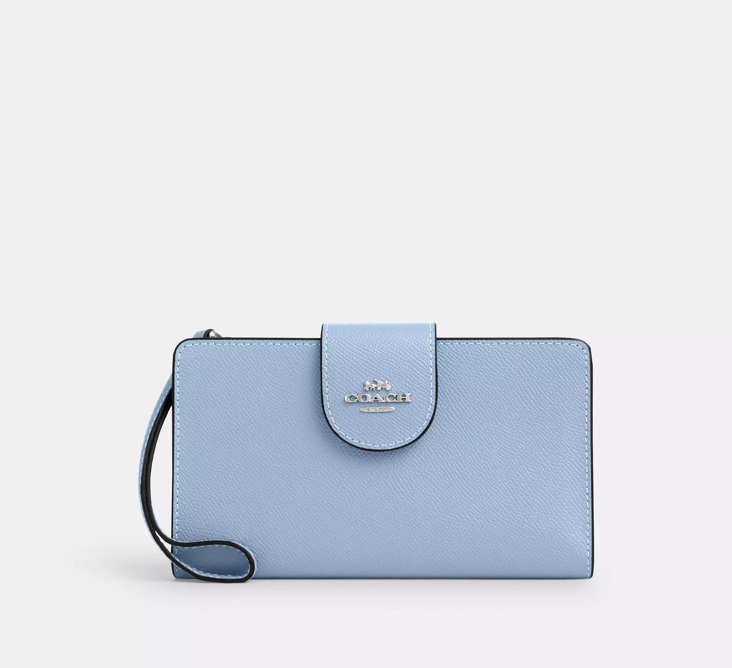 Coach Phone Wallet In Colorblock Signature Canvas