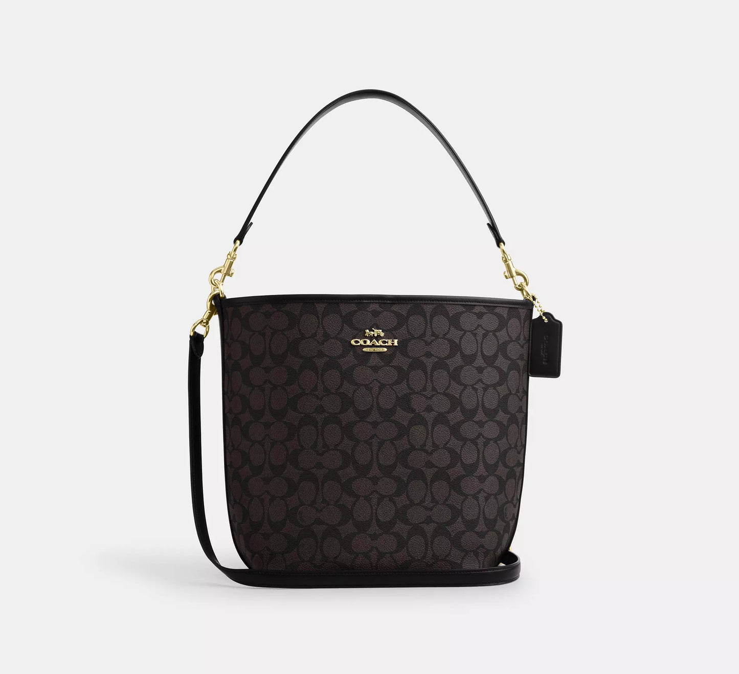 Coach City Large Bucket Bag In Signature Canvas