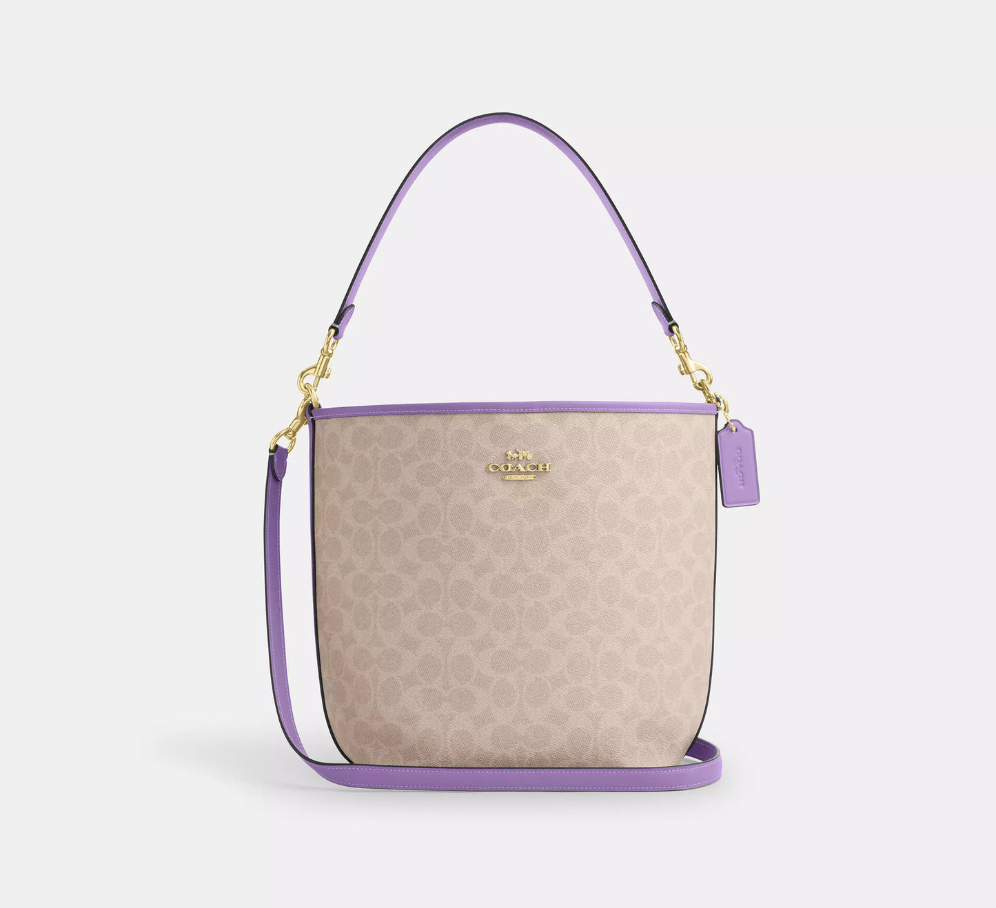 Coach City Large Bucket Bag In Signature Canvas