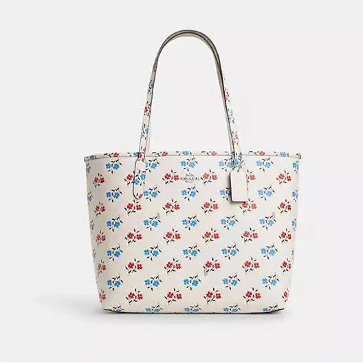 Coach City Tote Bag In Signature Canvas