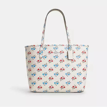 Coach City Tote Bag In Signature Canvas