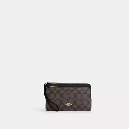 Coach Double Zip Wallet