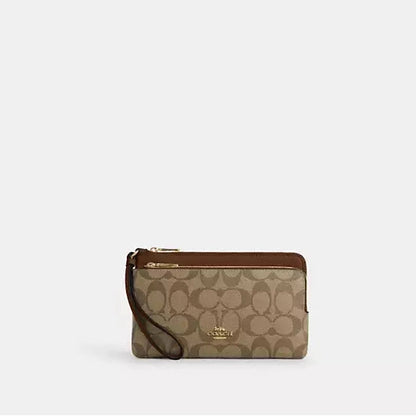 Coach Double Zip Wallet