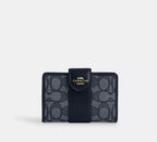 Coach Medium Corner Zip Wallet