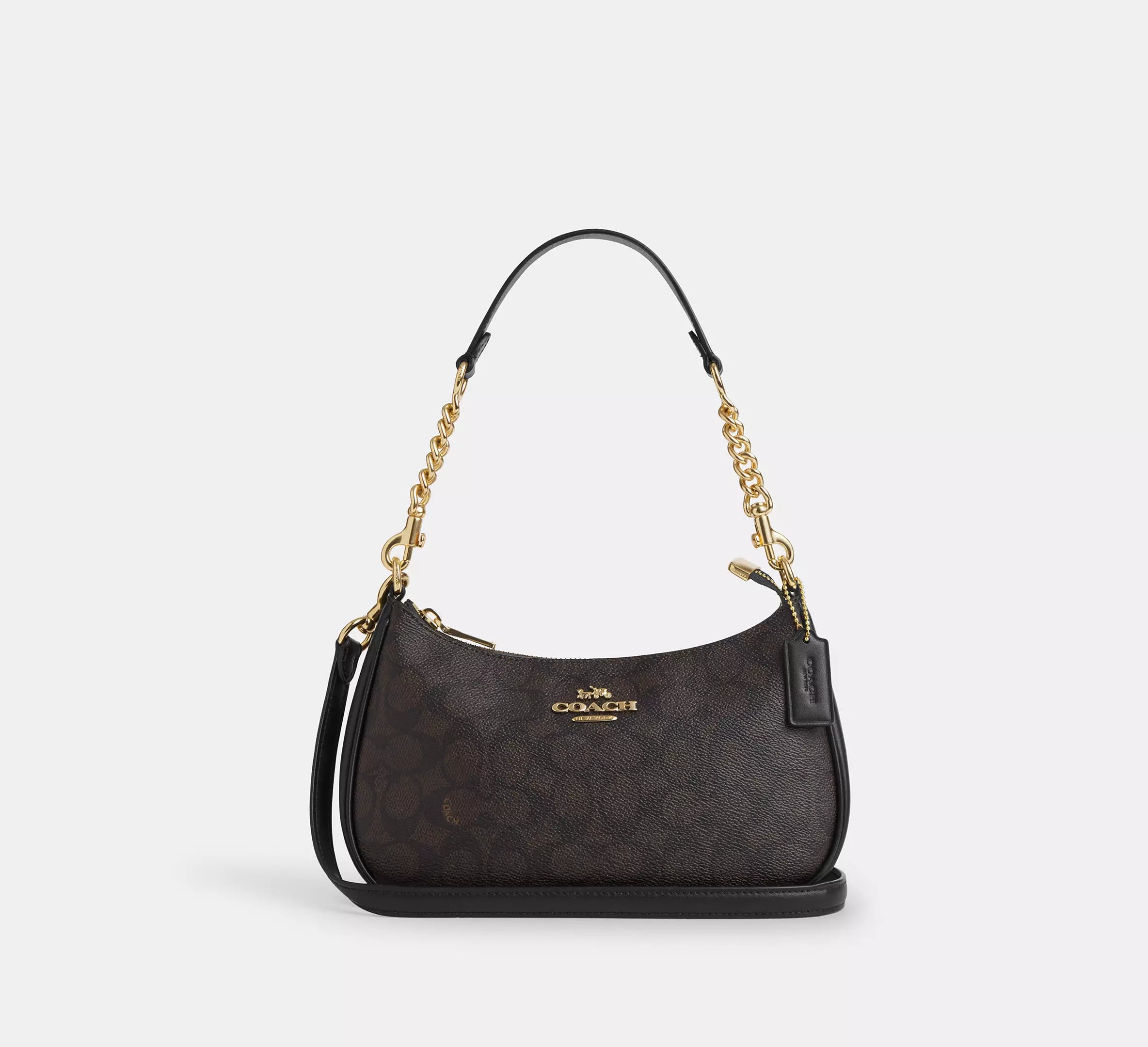 Coach Teri Shoulder Bag – Adjustable Strap Shoulder & Crossbody Style