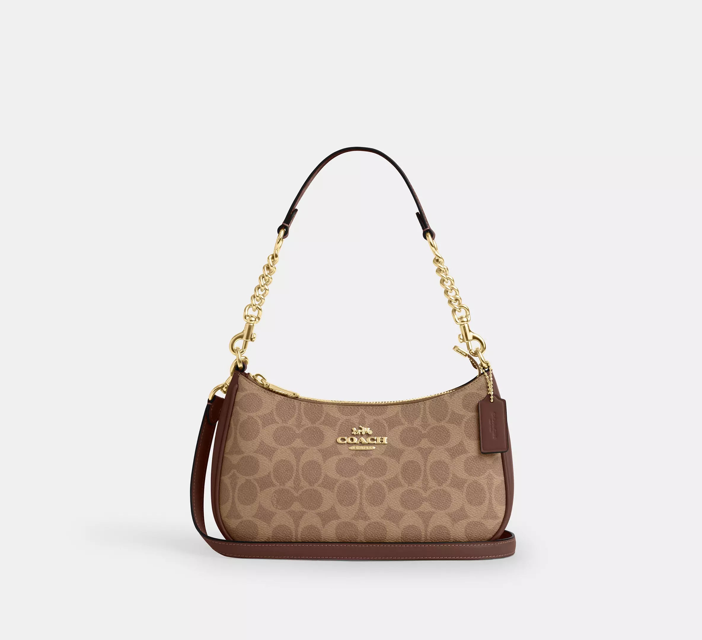Coach Teri Shoulder Bag – Adjustable Strap Shoulder & Crossbody Style