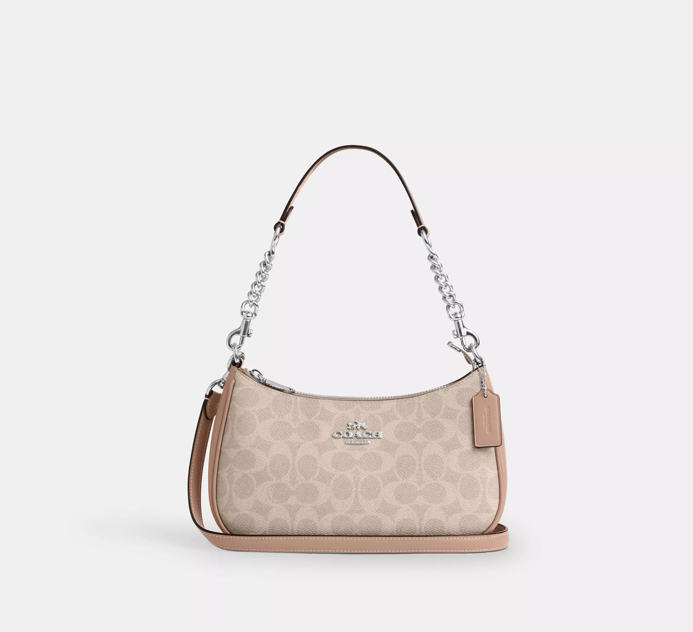 Coach Teri Shoulder Bag – Adjustable Strap Shoulder & Crossbody Style