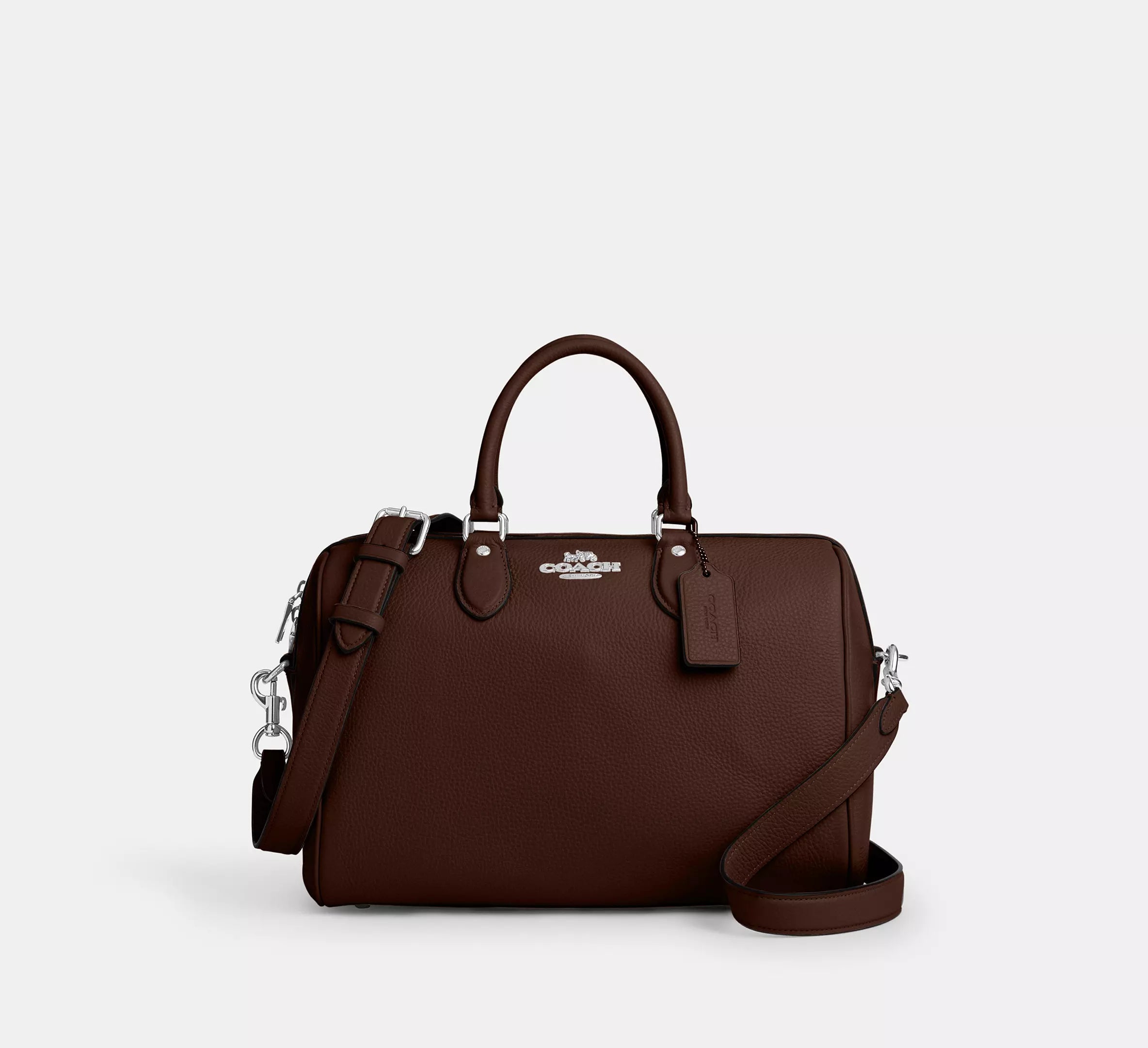 Coach Rowan Large Satchel Bag In Signature Canvas