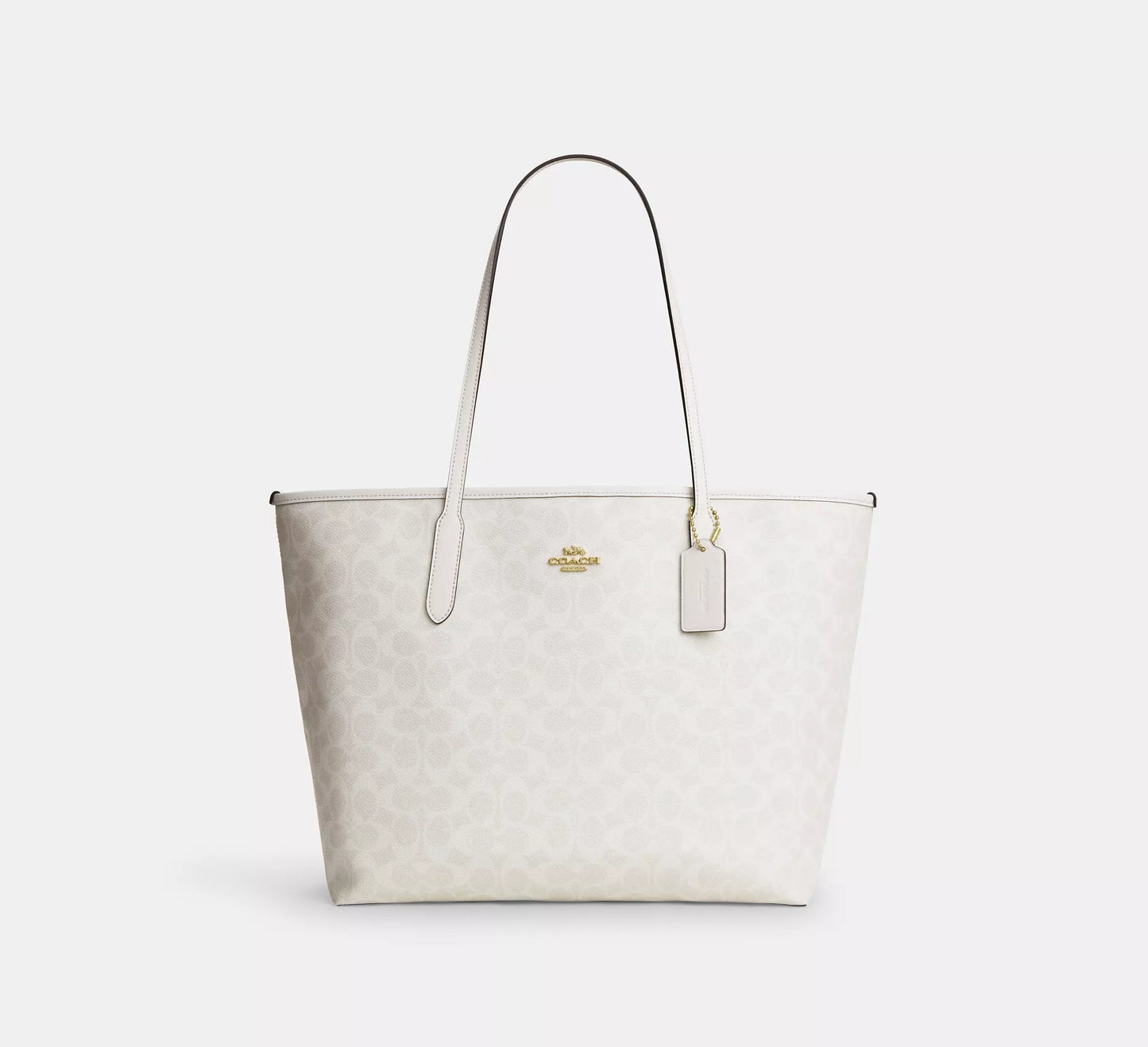 Coach City Tote Bag In Signature Canvas