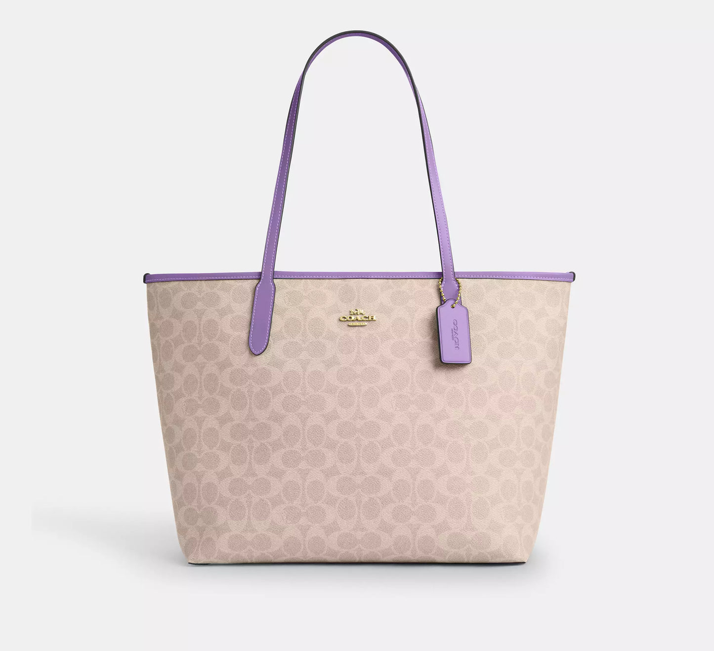Coach City Tote Bag In Signature Canvas