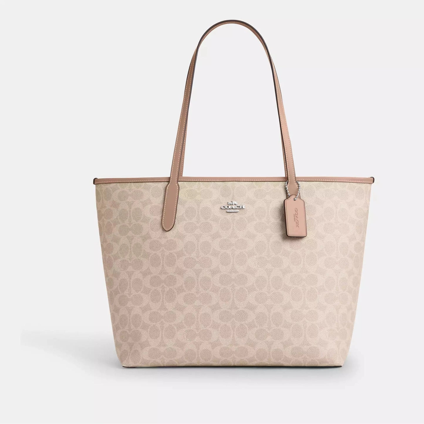Coach City Tote Bag In Signature Canvas