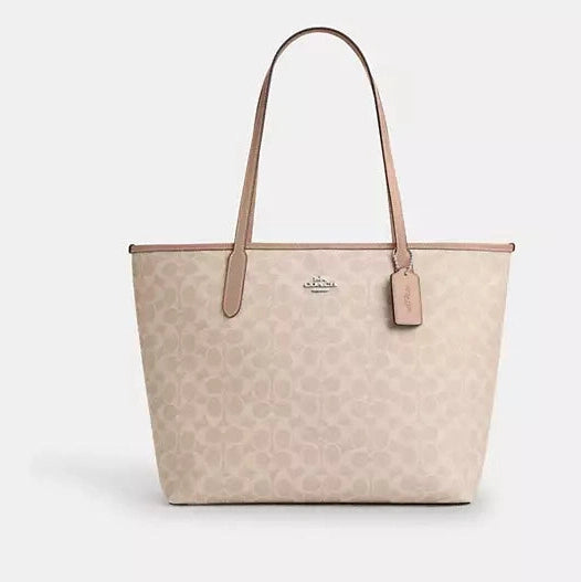 Coach City Tote Bag In Signature Canvas