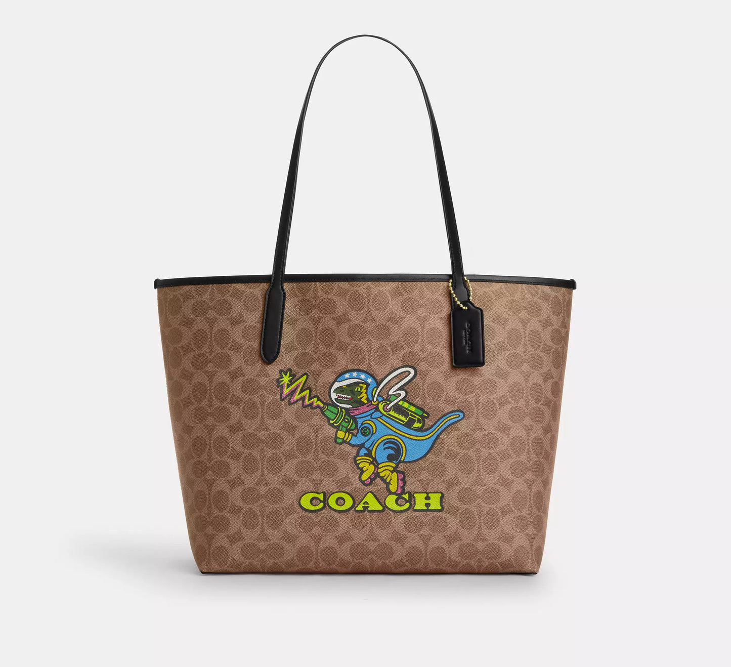 Coach City Tote Bag In Signature Canvas