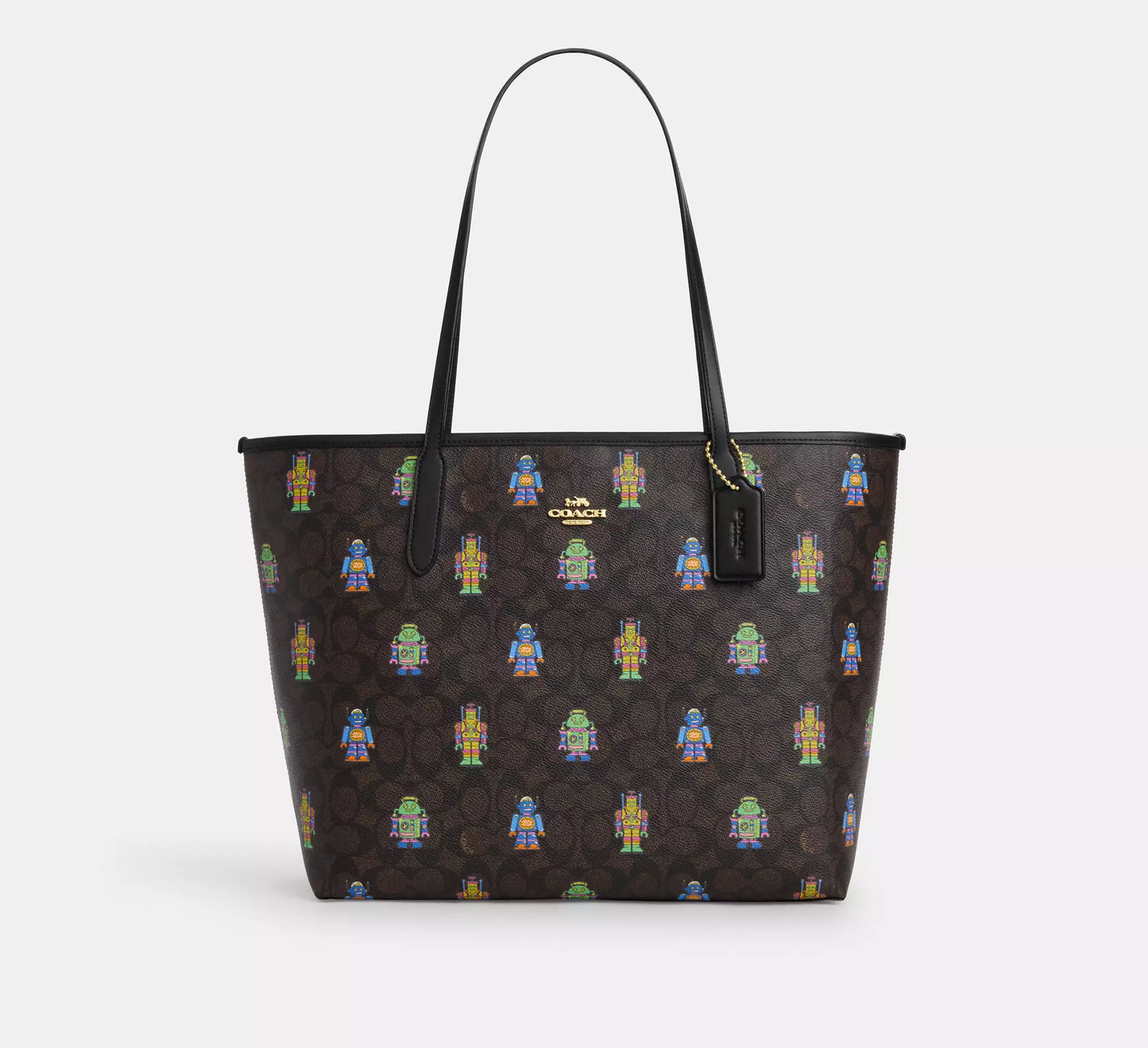 Coach City Tote Bag In Signature Canvas