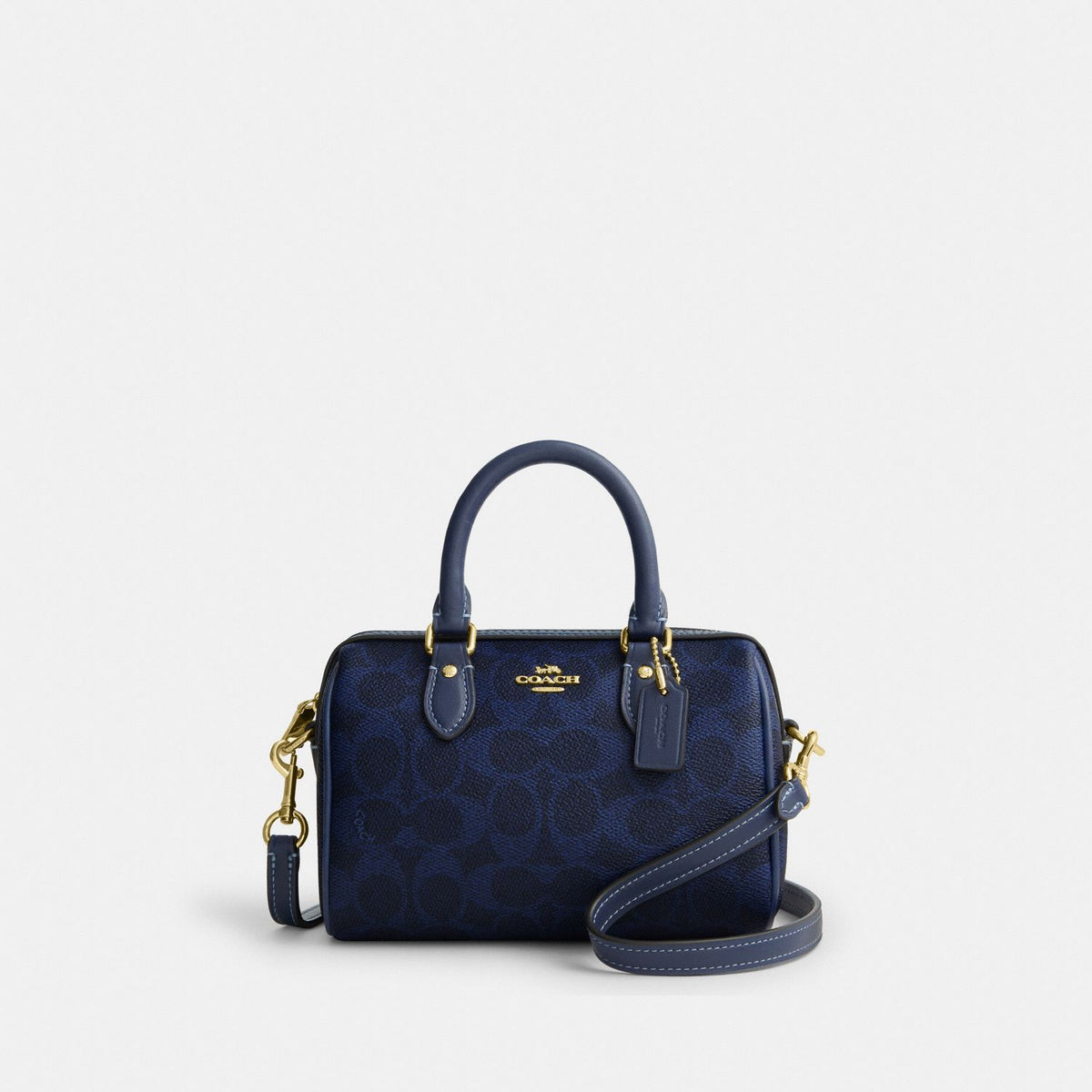 Signature Canvas/Gold/Navy