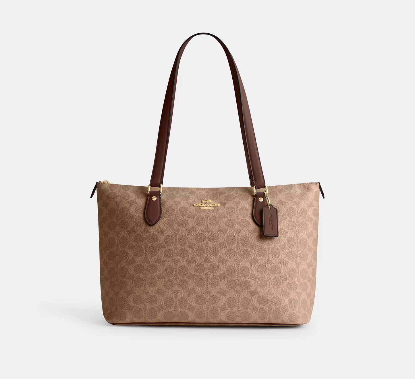 Coach Gallery Tote Bag Signature Canvas