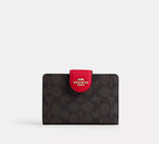 Coach Medium Corner Zip Wallet