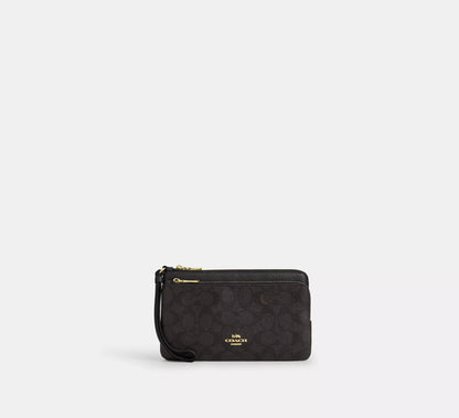 Coach Double Zip Wallet
