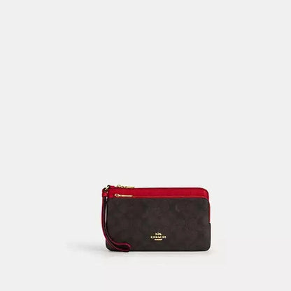 Coach Double Zip Wallet