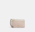 Coach Double Zip Wallet