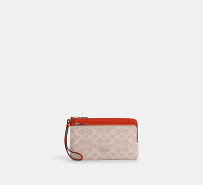 Coach Double Zip Wallet