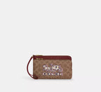 Coach Double Zip Wallet