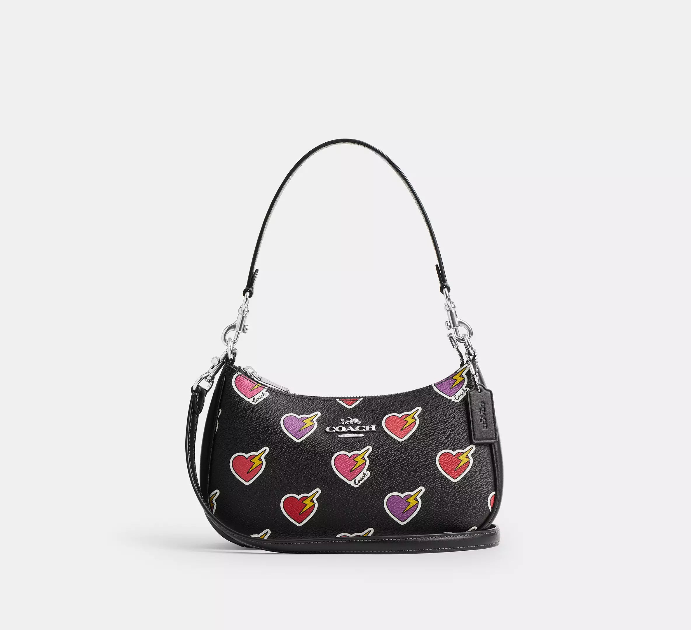 Coach Teri Shoulder Bag – Adjustable Strap Shoulder & Crossbody Style