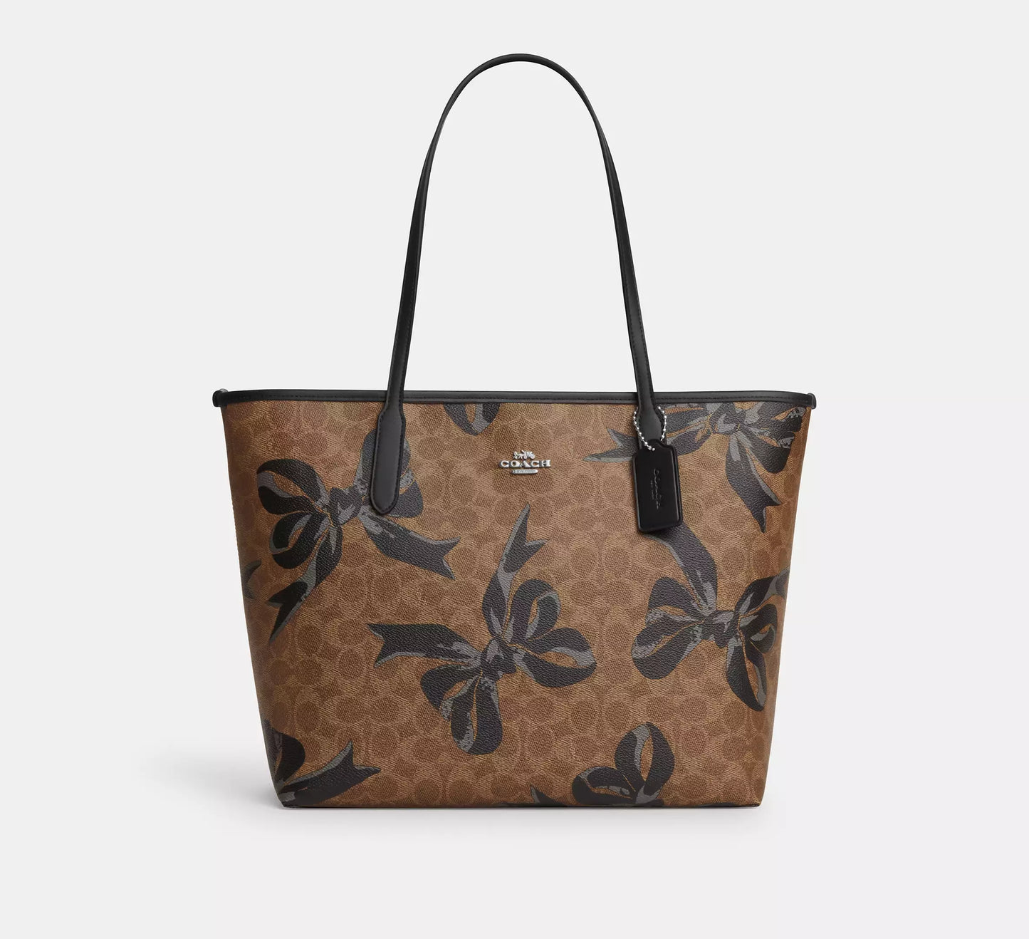 Coach City Tote Bag In Signature Canvas