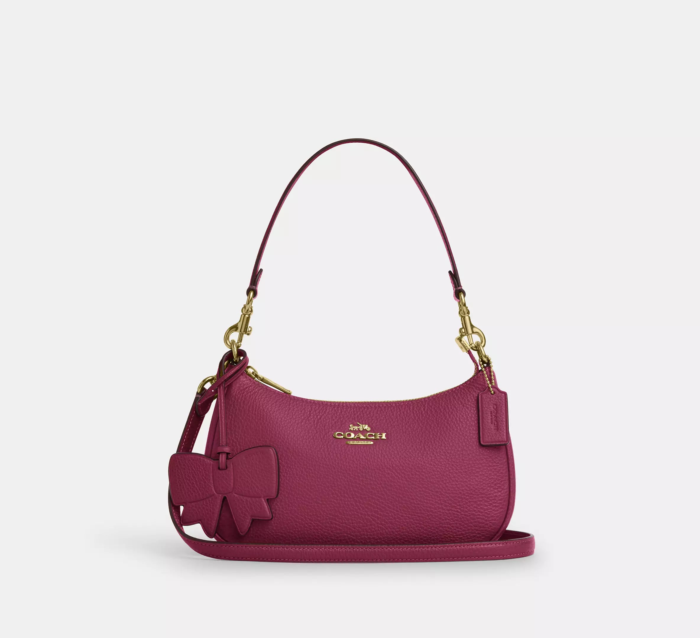 Coach Teri Shoulder Bag – Adjustable Strap Shoulder & Crossbody Style